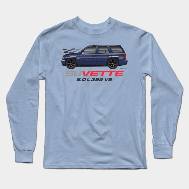 SuVette Blue GW Long Sleeve T-Shirt by JRCustoms44